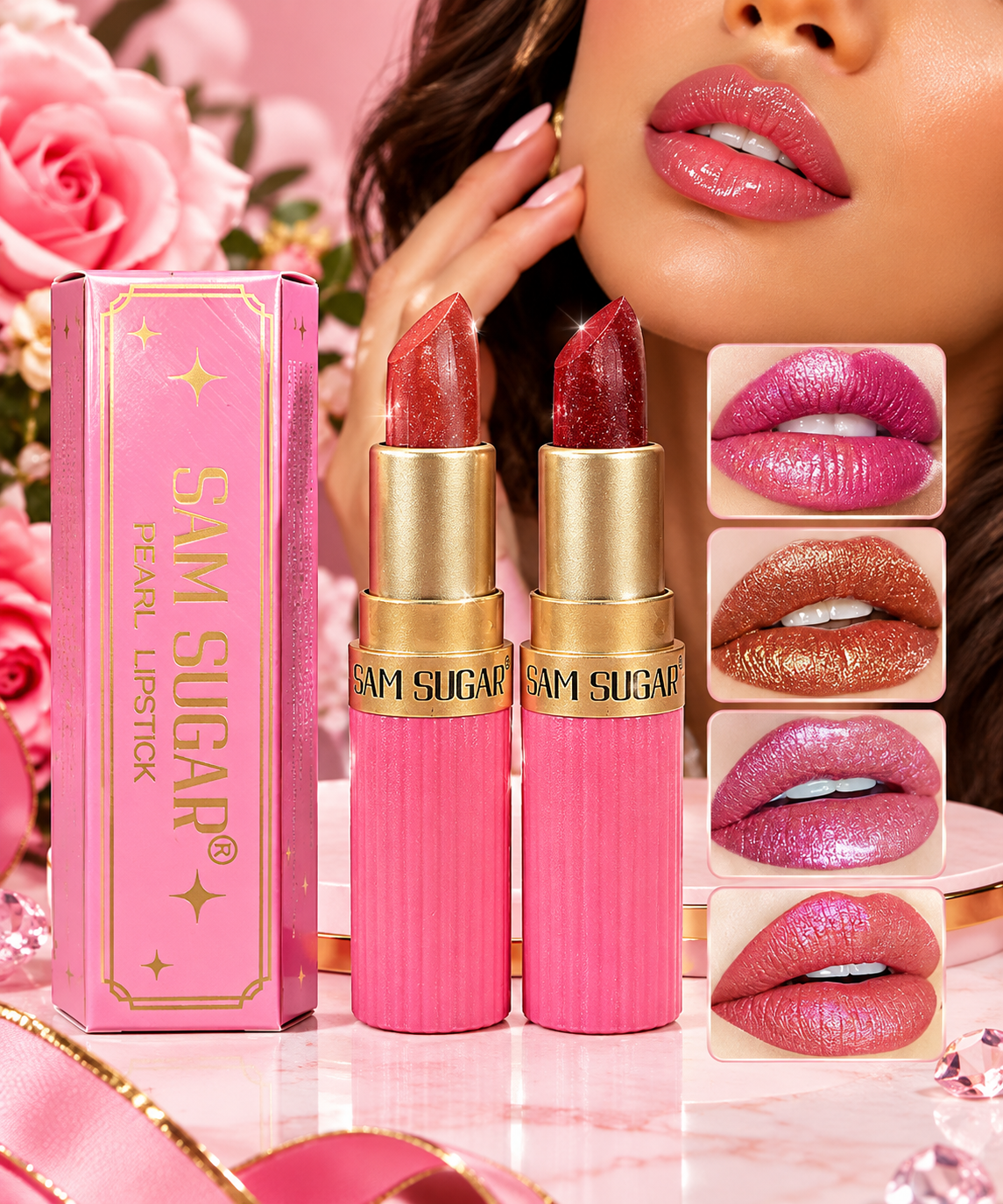 Sam Sugar Pearl Lipstick