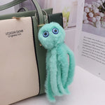 Plush Octopus Keychain Backpack Charm