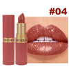 Pearlescent glitter velvet lipstick lip color