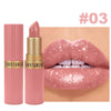 Glitter velvet lipstick makeup product