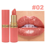 Pearlescent glitter velvet lip color product image