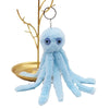 Plush Octopus Keychain Backpack Charm