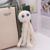 Plush Octopus Keychain Backpack Charm