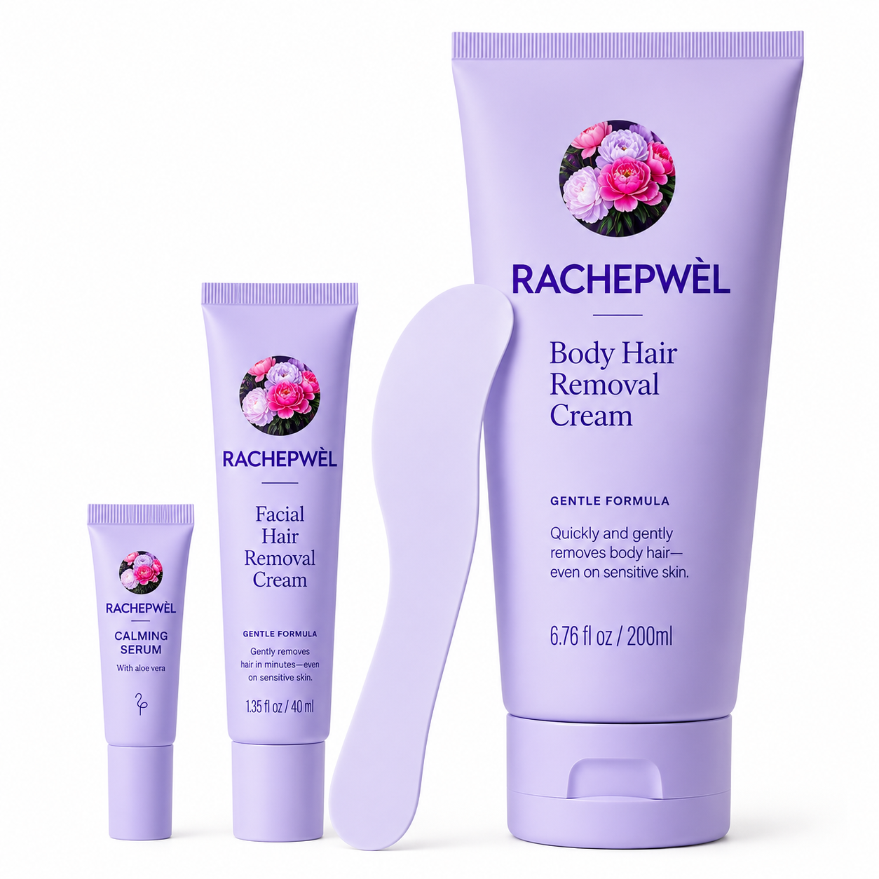 RACHEPWÈL Body Hair Removal Cream Smooth & Silky Skin